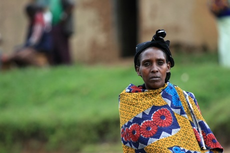žena v Demokratické republice Kongo